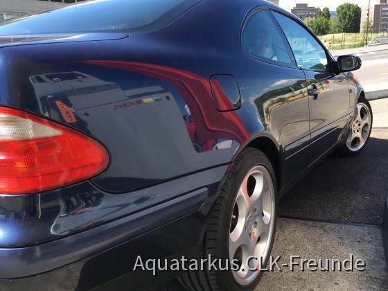 CLK 430 an der Tankstelle ⛽️